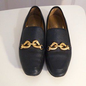 Tory Burch Jessa Loafer gold horse